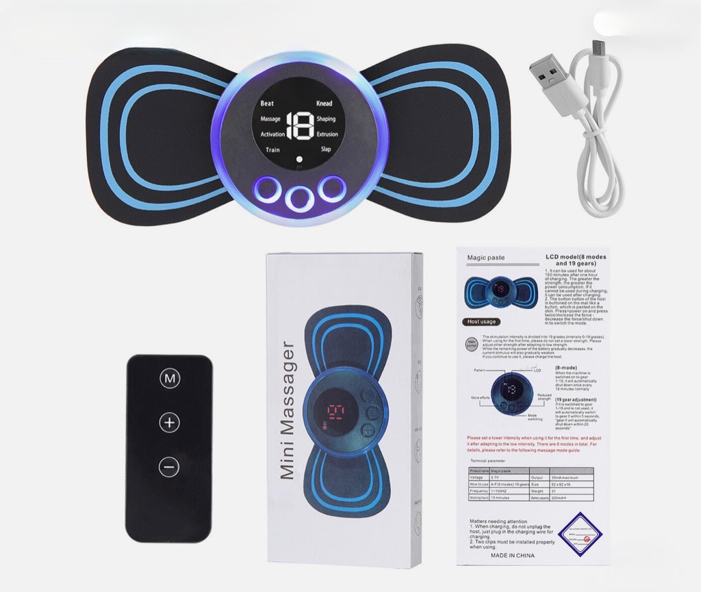 Mini Masajeador Electrico Cervical Cuello