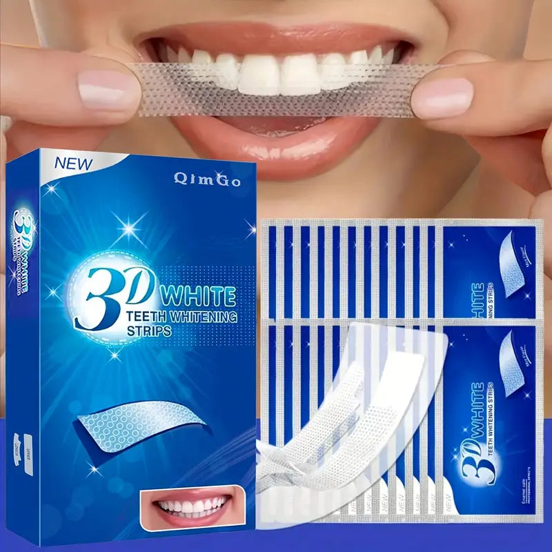 Tiras blanqueadoras dentales.